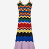 LaDoubleJ Mujer Barcelona Vestido Punto Chevron Sundress color Multicolor sku 721-000645 01 - Foto 1