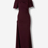 Victoria Beckham Mujer Barcelona Vestido Midi Asimétrico color Púrpura sku 721-000661 01 - Foto 1