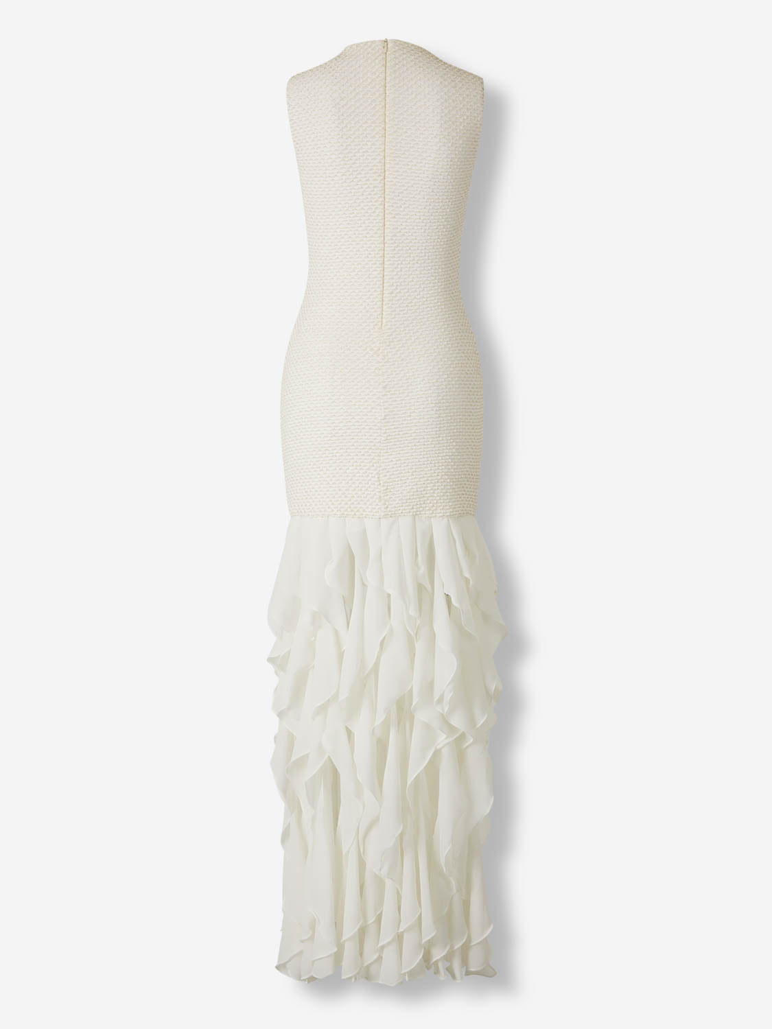 PatBo Mujer Barcelona Vestido Maxi Malla Gavea color Blanco sku 721-000665 01 - Foto 2