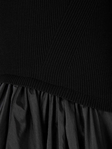 Simkhai Mujer Barcelona Vestido Midi Kenlie color Negro sku 721-000668 01 - Foto 5