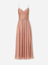 Costarellos Mujer Barcelona Vestido Maxi Fayla color Salmón sku 721-000672 01 - Foto 1