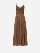 Costarellos Mujer Barcelona Vestido Maxi Fayla color Bronce sku 721-000672 02 - Foto 1