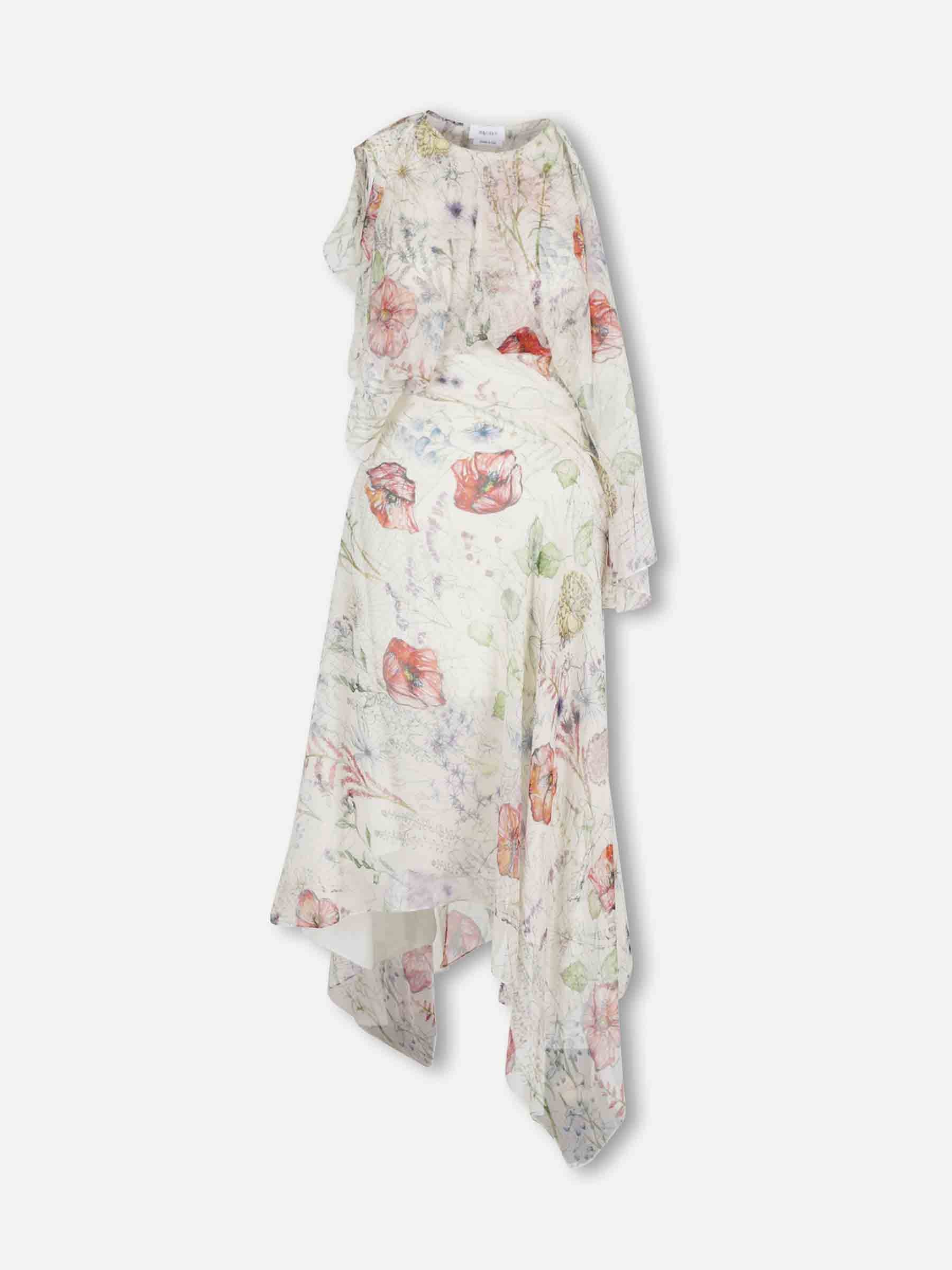 McQueen Mujer Barcelona Vestido Midi Asimétrico color Multicolor sku 721-000675 01 - Foto 1