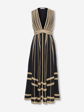 Ulla Johnson Mujer Barcelona Vestido Midi Palermo color Negro sku 721-000684 01 - Foto 1