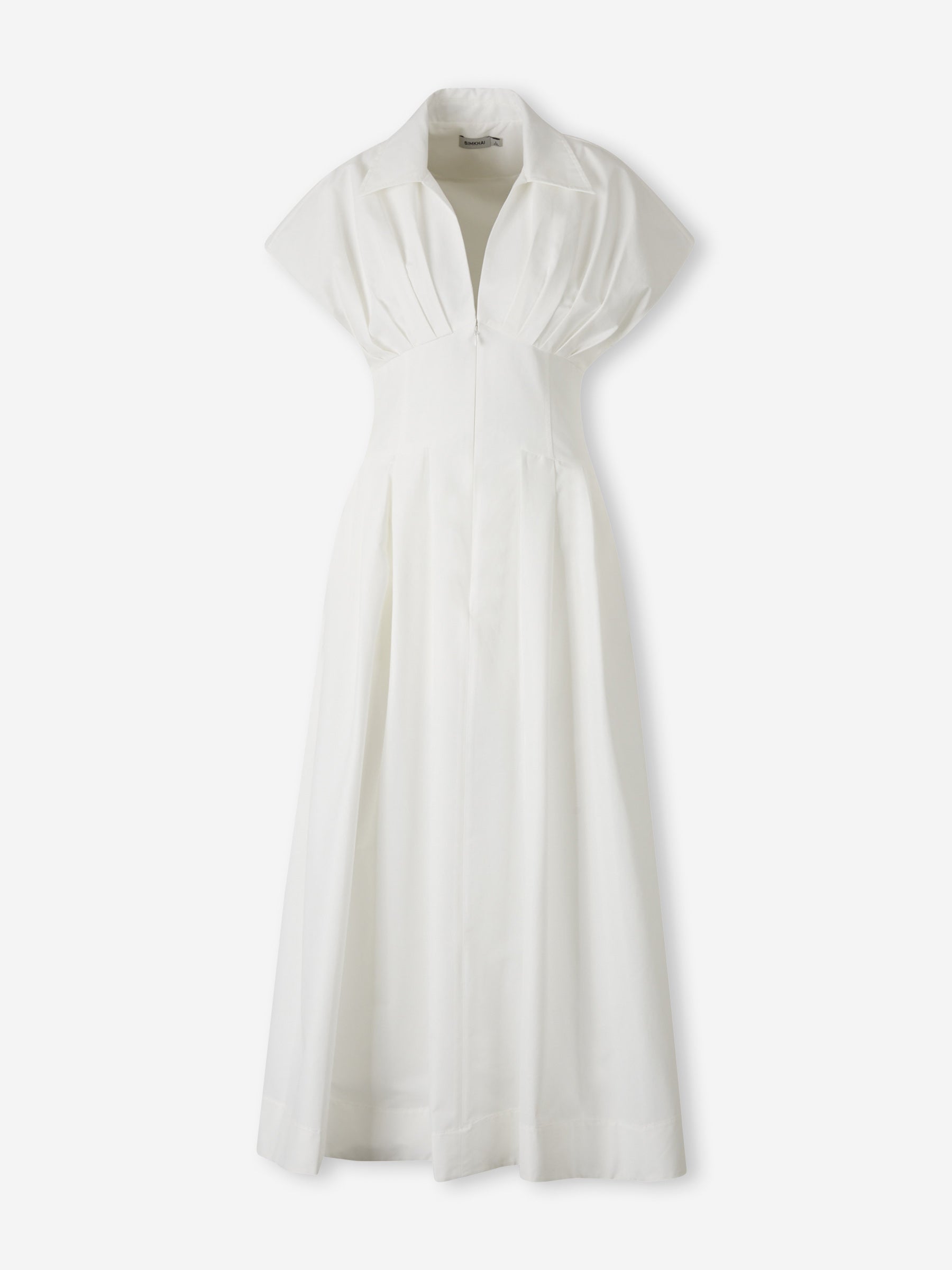 Simkhai Mujer Barcelona Vestido Midi Farlow color Blanco sku 721-000687 01 - Foto 1