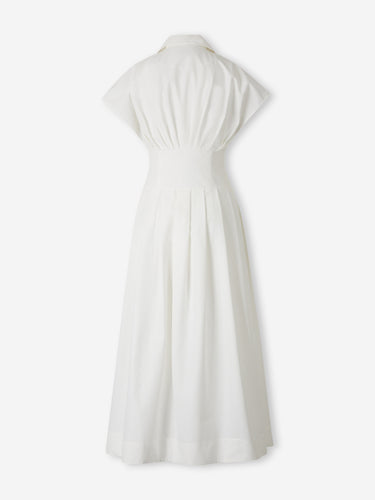Simkhai Mujer Barcelona Vestido Midi Farlow color Blanco sku 721-000687 01 - Foto 2