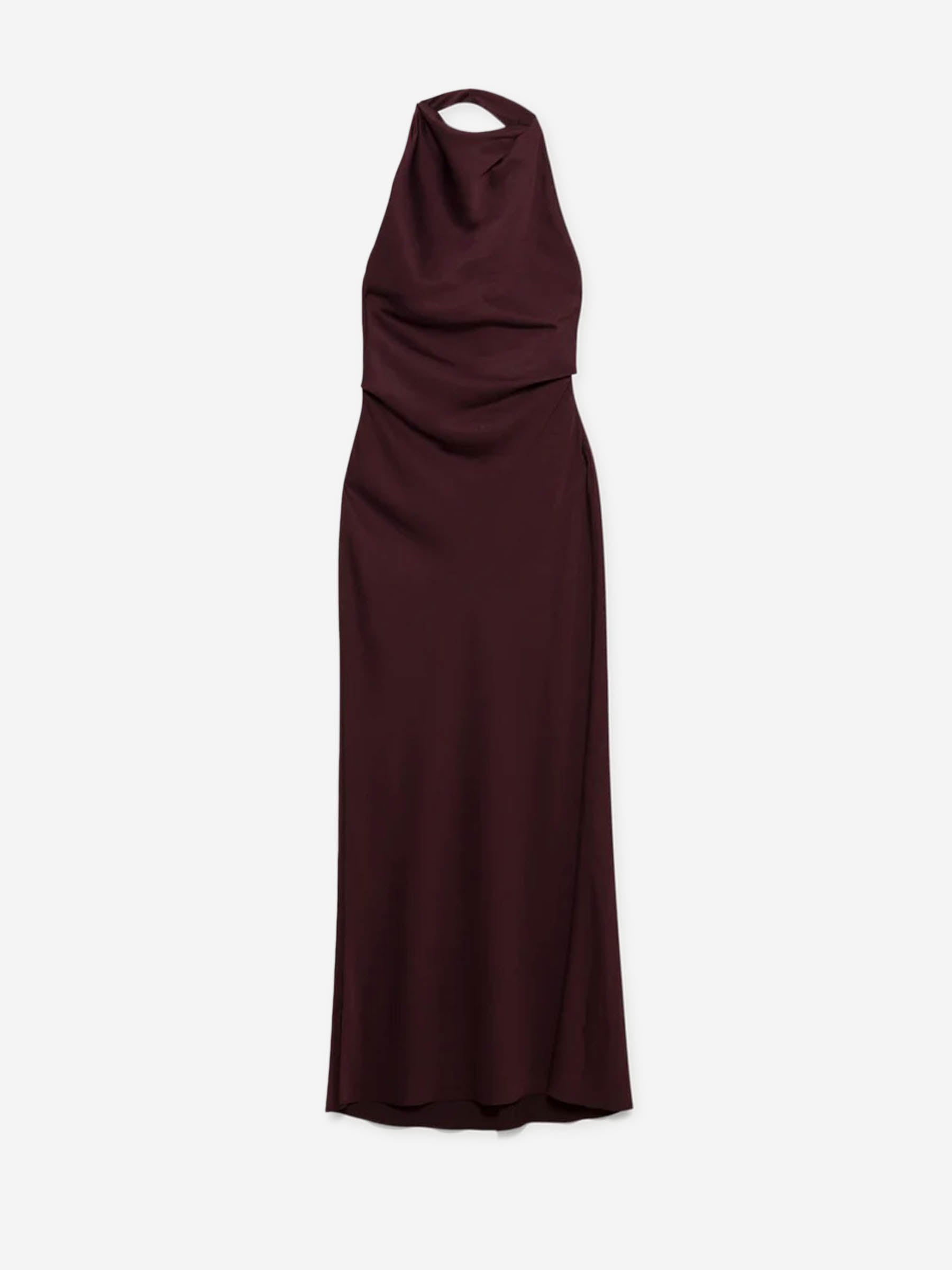 Simkhai Mujer Barcelona Vestido Maxi Satén color Burdeos sku 721-000688 01 - Foto 1