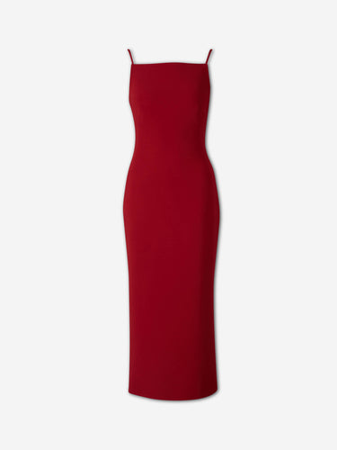 Givenchy Mujer Barcelona Vestido Midi Tirantes color Rojo sku 721-000691 01 - Foto 1