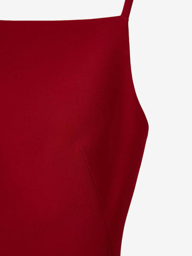 Givenchy Mujer Barcelona Vestido Midi Tirantes color Rojo sku 721-000691 01 - Foto 3