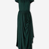 Givenchy Mujer Barcelona Vestido Maxi Drapeado color Verde Jungla sku 721-000692 01 - Foto 1