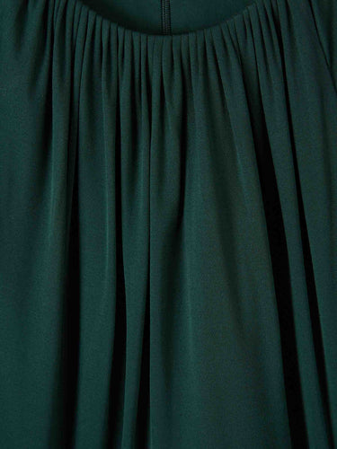 Givenchy Mujer Barcelona Vestido Maxi Drapeado color Verde Jungla sku 721-000692 01 - Foto 3