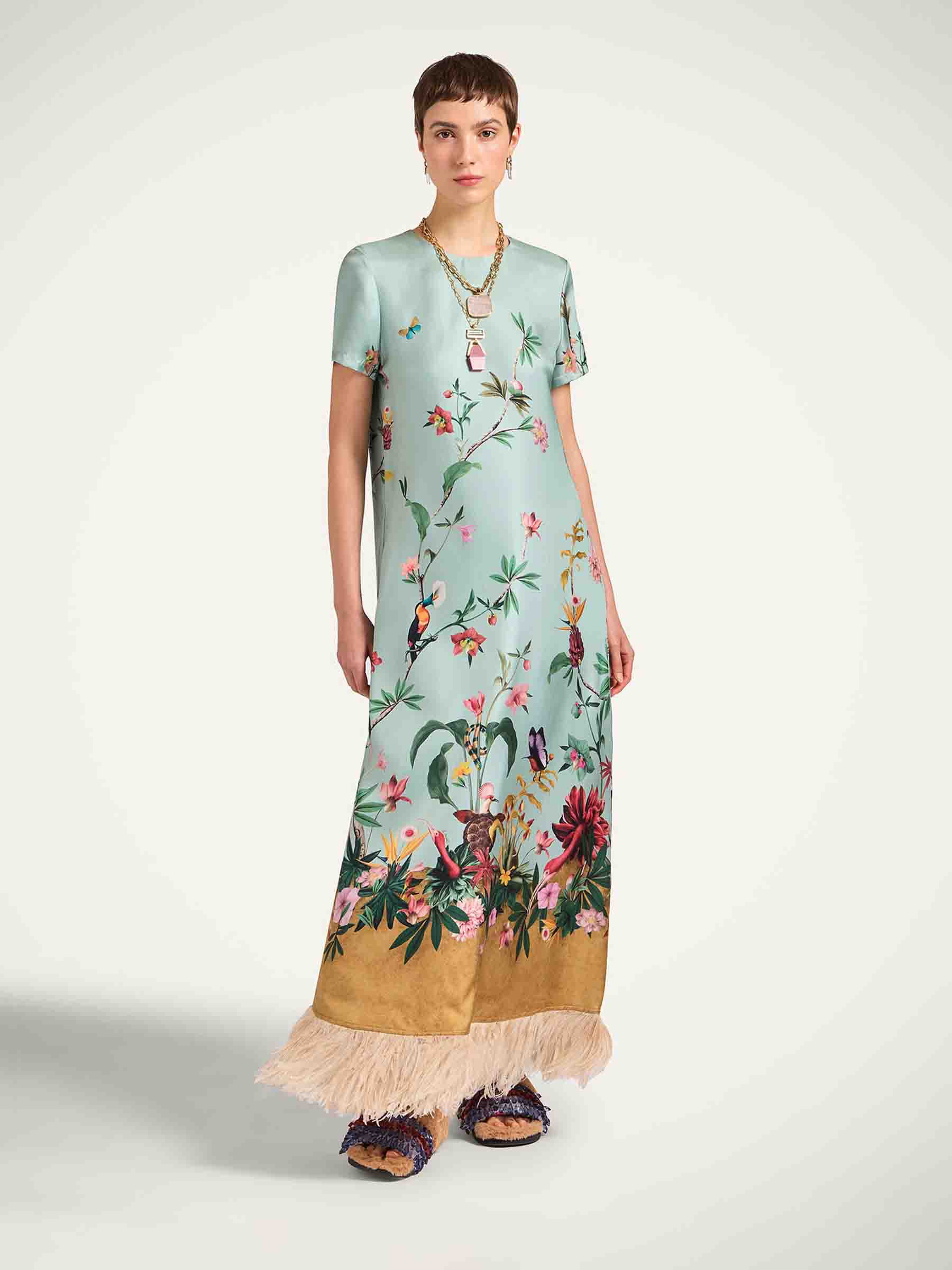 LaDoubleJ Mujer Barcelona Vestido Midi Swing color Multicolor sku 721-000695 01 - Foto 2