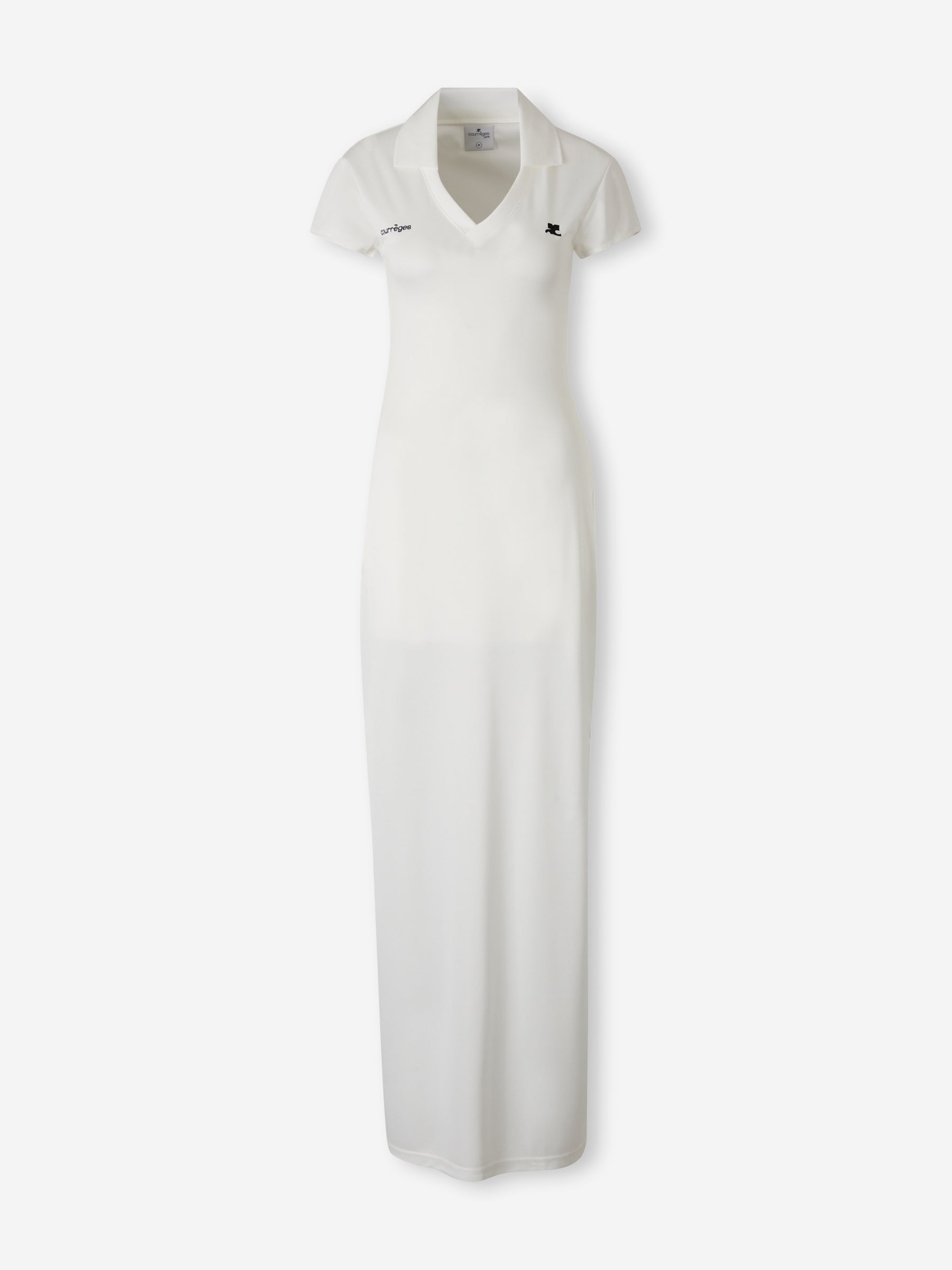 Courrèges Mujer Barcelona Vestido Maxi Polo color Blanco sku 721-000701 01 - Foto 1