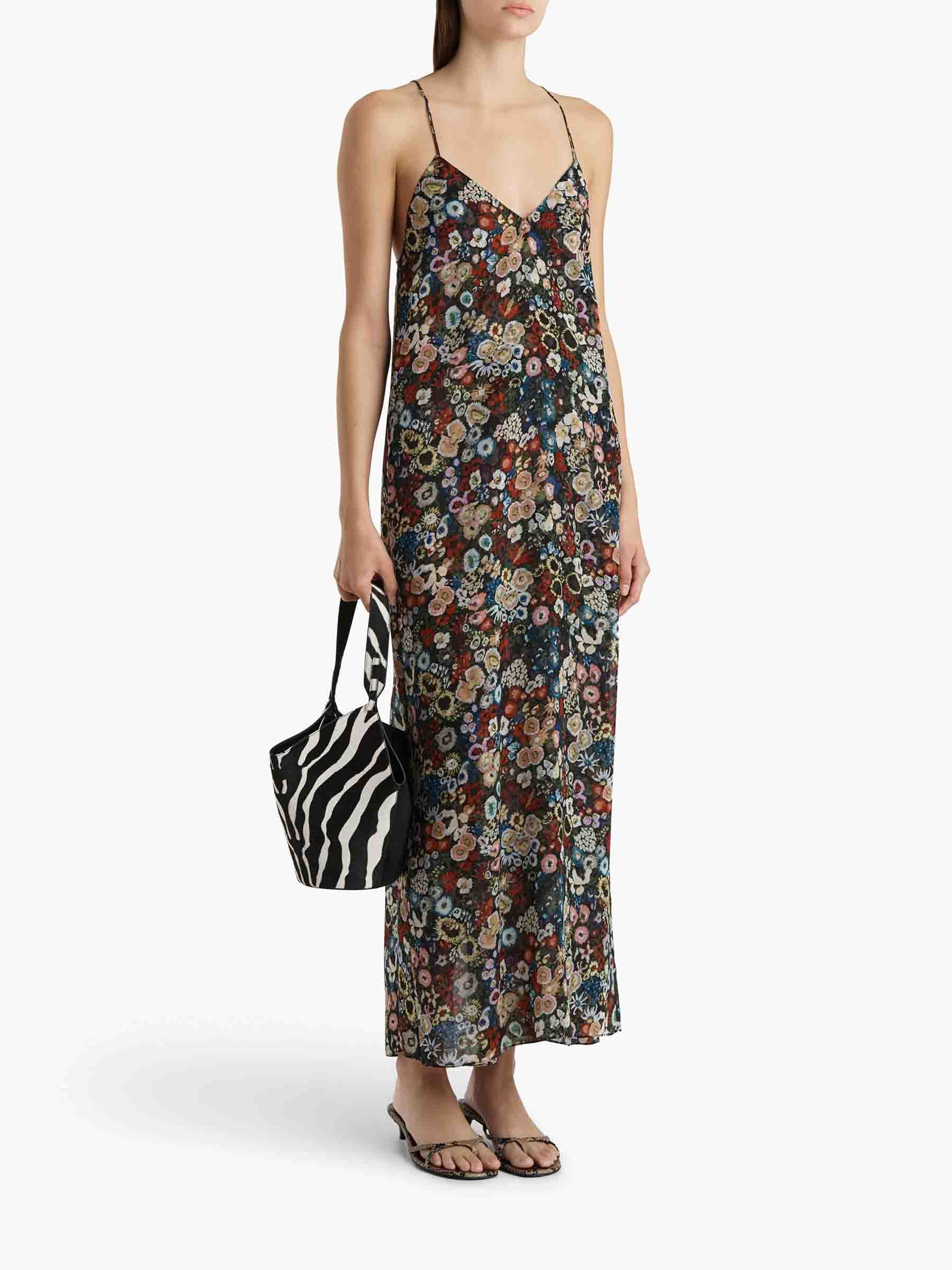 Khaite Mujer Barcelona Vestido Midi Floral color Floral sku 721-000704 01 - Foto 2