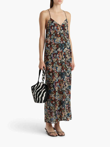 Khaite Mujer Barcelona Vestido Midi Floral color Floral sku 721-000704 01 - Foto 2