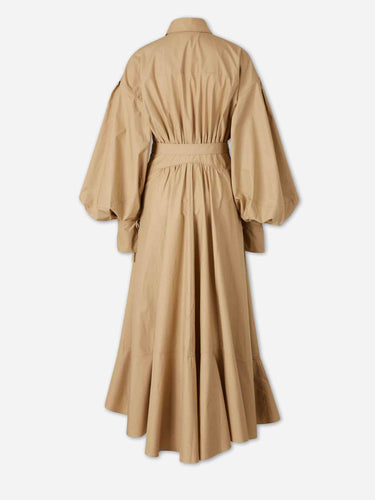 Zimmermann Mujer Barcelona Vestido Midi Rebellion color Camel sku 721-000710 01 - Foto 2