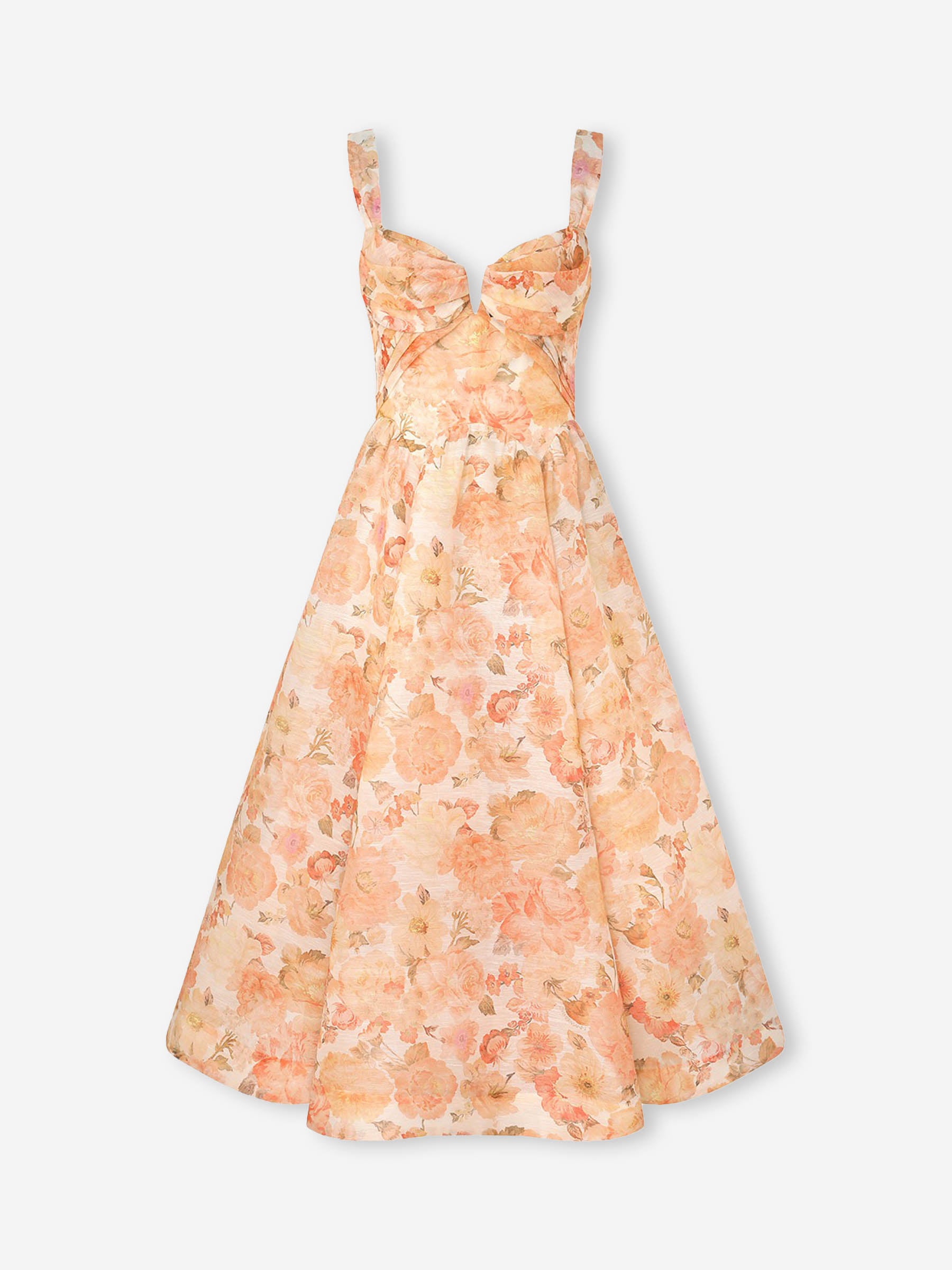 Zimmermann Mujer Barcelona Vestido Midi Rebellion color Floral sku 721-000711 01 - Foto 1