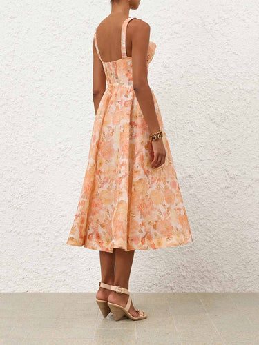 Zimmermann Mujer Barcelona Vestido Midi Rebellion color Floral sku 721-000711 01 - Foto 3