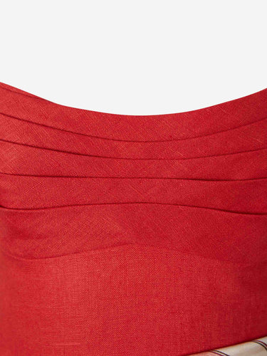 Zimmermann Mujer Barcelona Vestido Midi Tuck color Rojo sku 721-000712 01 - Foto 3