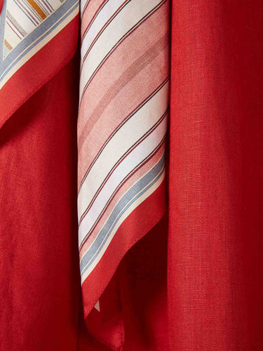 Zimmermann Mujer Barcelona Vestido Midi Tuck color Rojo sku 721-000712 01 - Foto 4