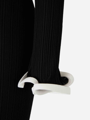 Simkhai Mujer Barcelona Vestido Midi Volantes color Negro sku 721-000713 01 - Foto 4