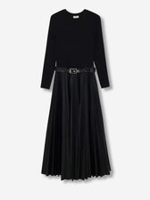 Simkhai Mujer Barcelona Vestido Midi Abilene color Negro sku 721-000714 01 - Foto 1