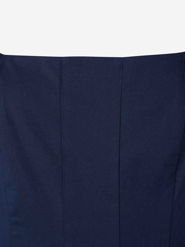 Staud Mujer Barcelona Vestido Midi Wells color Azul Marino sku 721-000717 01 - Foto 3