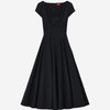 Staud Mujer Barcelona Vestido Midi Algodón color Negro sku 721-000719 01 - Foto 1
