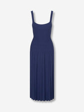 Staud Mujer Barcelona Vestido Midi Punto color Azul Marino sku 721-000720 01 - Foto 1