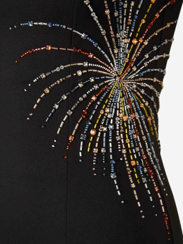 Staud Mujer Barcelona Vestido Midi Firework color Negro sku 721-000721 01 - Foto 4