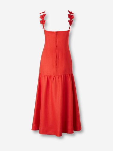 Andres Otalora Mujer Barcelona Vestido Maxi Ser Arte color Rojo sku 721-000725 01 - Foto 2