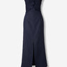 Andres Otalora Mujer Barcelona Vestido Maxi Bajo Palmera color Azul Marino sku 721-000726 01 - Foto 1