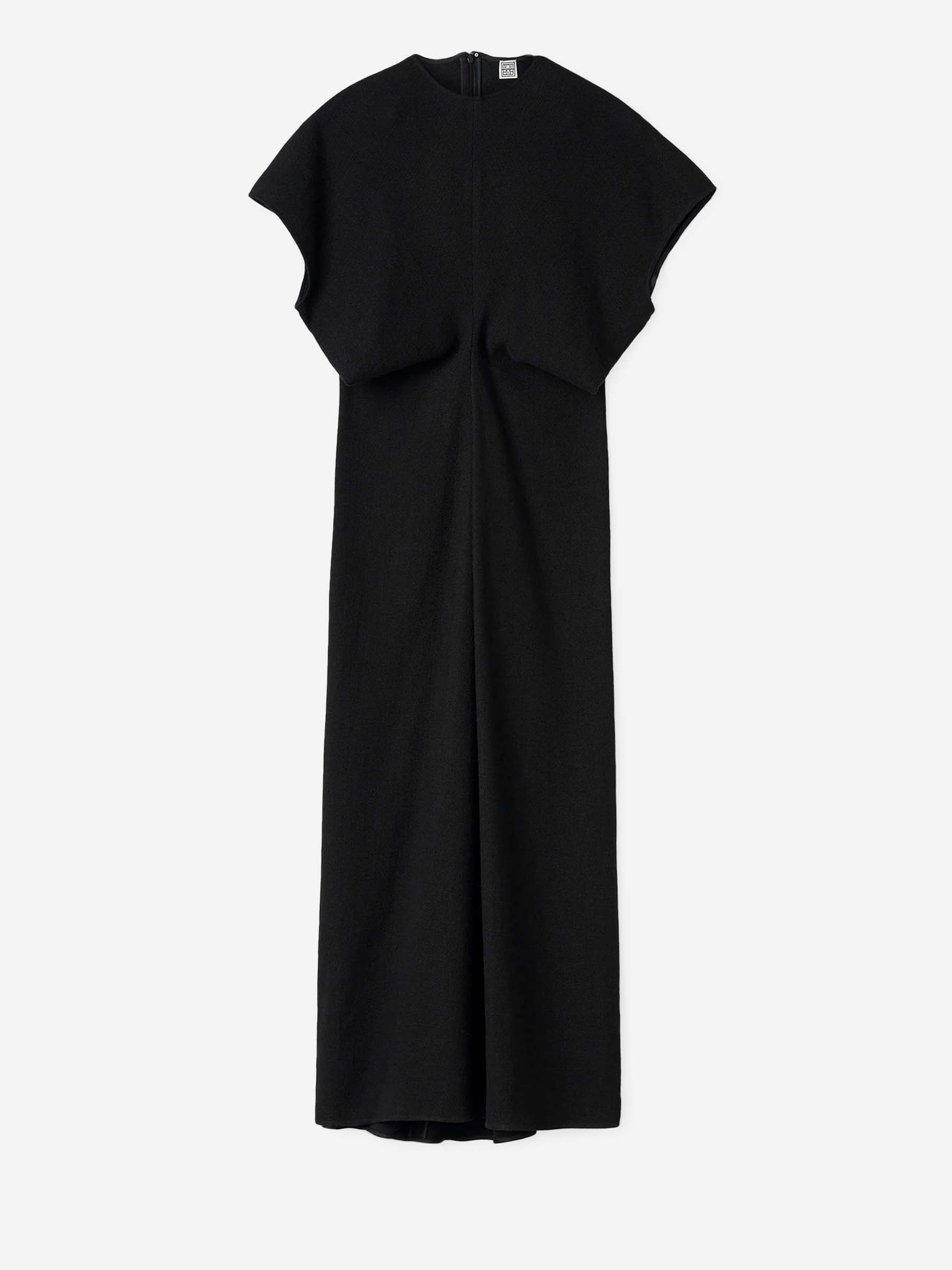 TOTEME Mujer Barcelona Vestido Maxi Lana color Negro sku 721-000729 01 - Foto 1