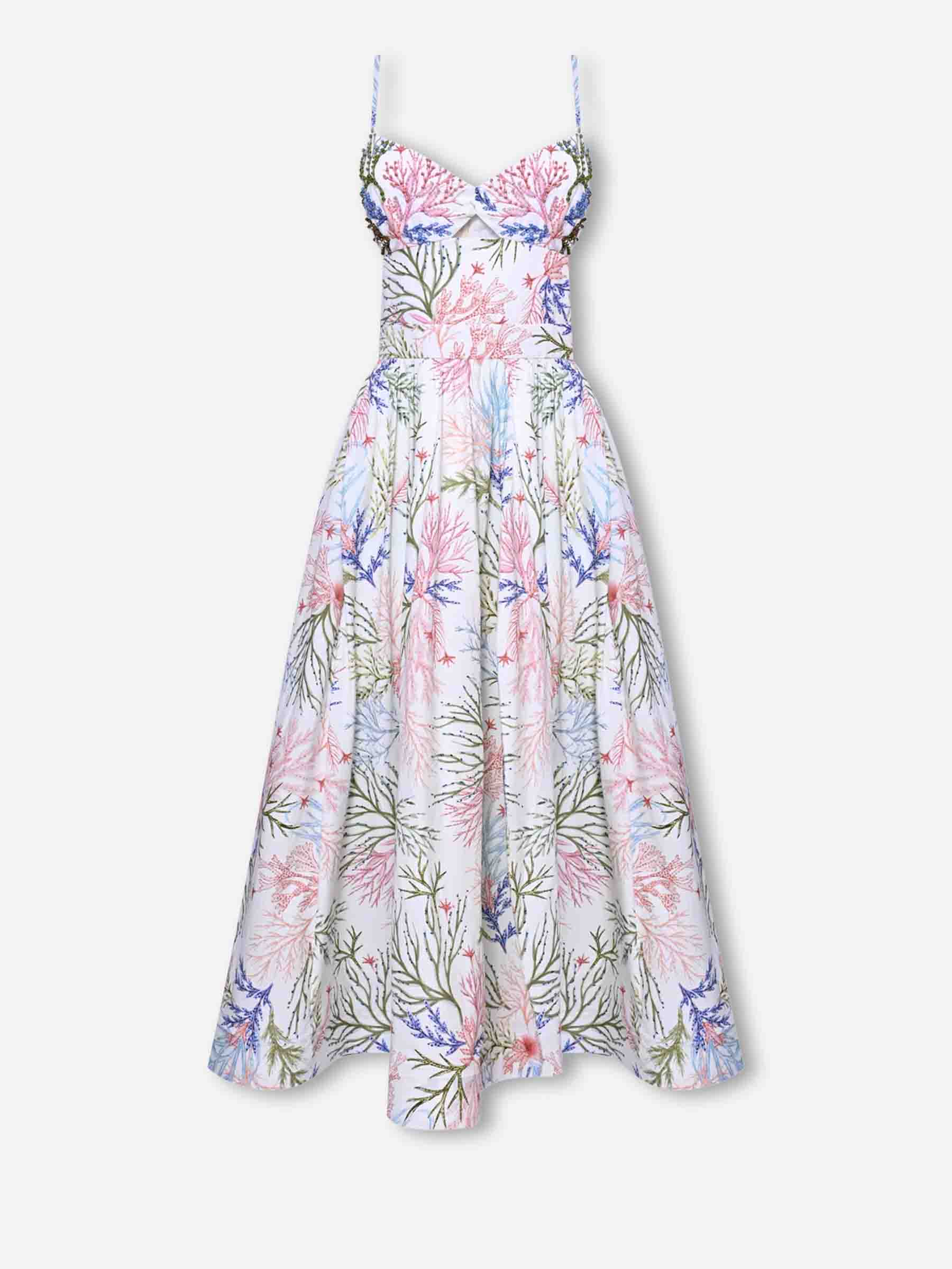 PatBo Mujer Barcelona Vestido Midi Flutter color Multicolor sku 721-000732 01 - Foto 1