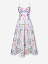PatBo Mujer Barcelona Vestido Midi Flutter color Multicolor sku 721-000732 01 - Foto 1