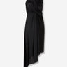 Balenciaga Mujer Barcelona Vestido Midi Drapeado color Negro sku 721-000737 01 - Foto 1