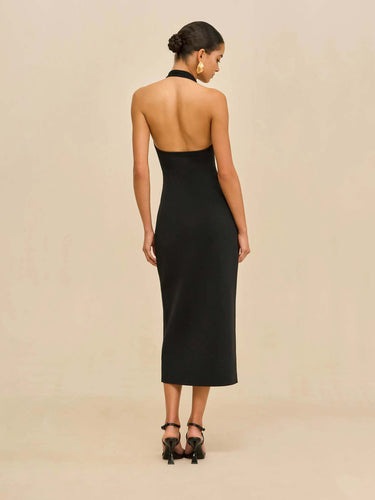 Cult Gaia Mujer Barcelona Vestido Midi Vinna color Negro sku 721-000738 01 - Foto 2