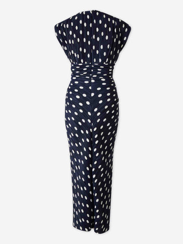 Cult Gaia Mujer Barcelona Vestido Midi Aira color Azul Marino sku 721-000739 01 - Foto 3
