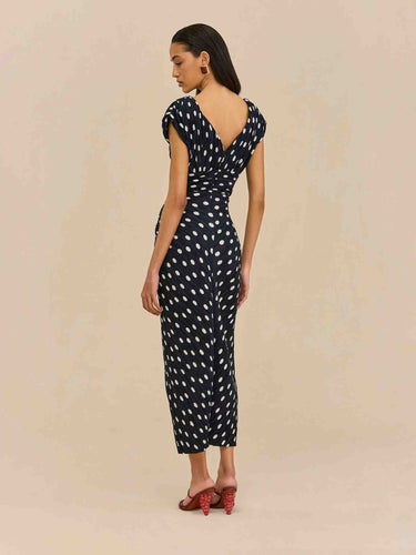 Cult Gaia Mujer Barcelona Vestido Midi Aira color Azul Marino sku 721-000739 01 - Foto 2