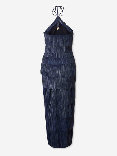 Cult Gaia Mujer Barcelona vestido Midi Patrizia color Azul Marino sku 721-000740 01 - Foto 3