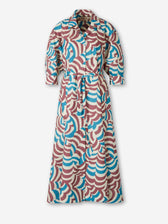 Marni Mujer Barcelona Vestido Midi Camisero color Multicolor sku 721-000743 01 - Foto 1