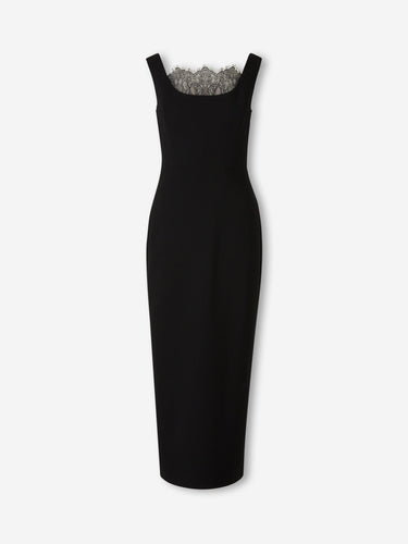 Roland Mouret Mujer Barcelona Vestido Midi Encaje color Negro sku 721-000744 01 - Foto 1