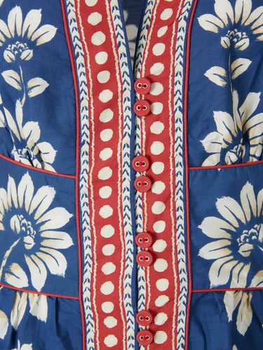 Farm Rio Mujer Barcelona Vestido Maxi Floral color Multicolor sku 721-000748 01 - Foto 3