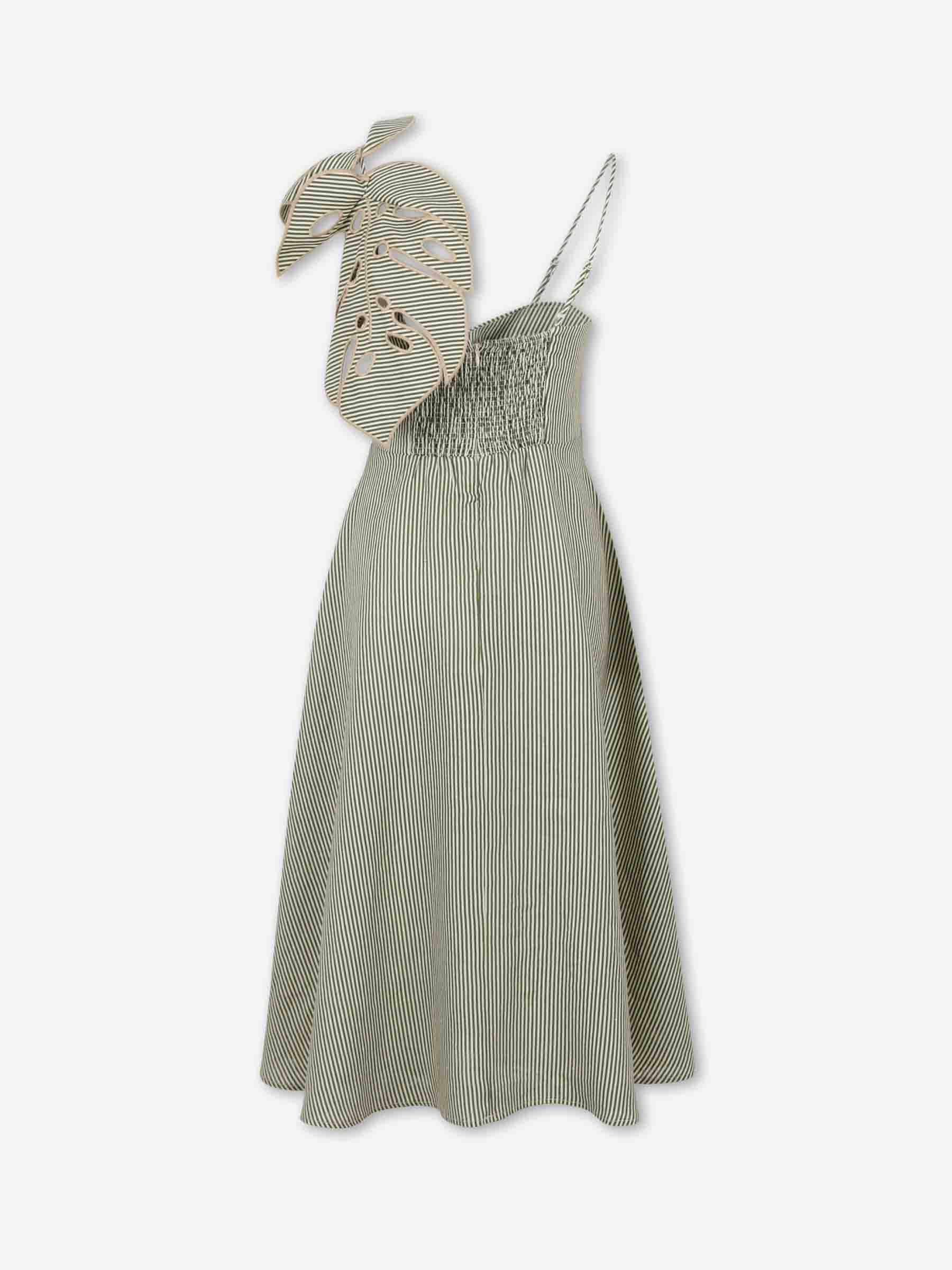 farm rio linen mini dress Farm Rio Pink Delicate Forest Euroflax Premium Linen Mini Dress In Multi