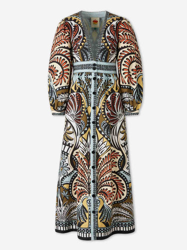 Farm Rio Mujer Barcelona Vestido Maxi Balamana color Multicolor sku 721-000750 01 - Foto 1