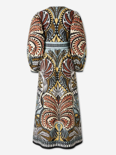 Farm Rio Mujer Barcelona Vestido Maxi Balamana color Multicolor sku 721-000750 01 - Foto 2