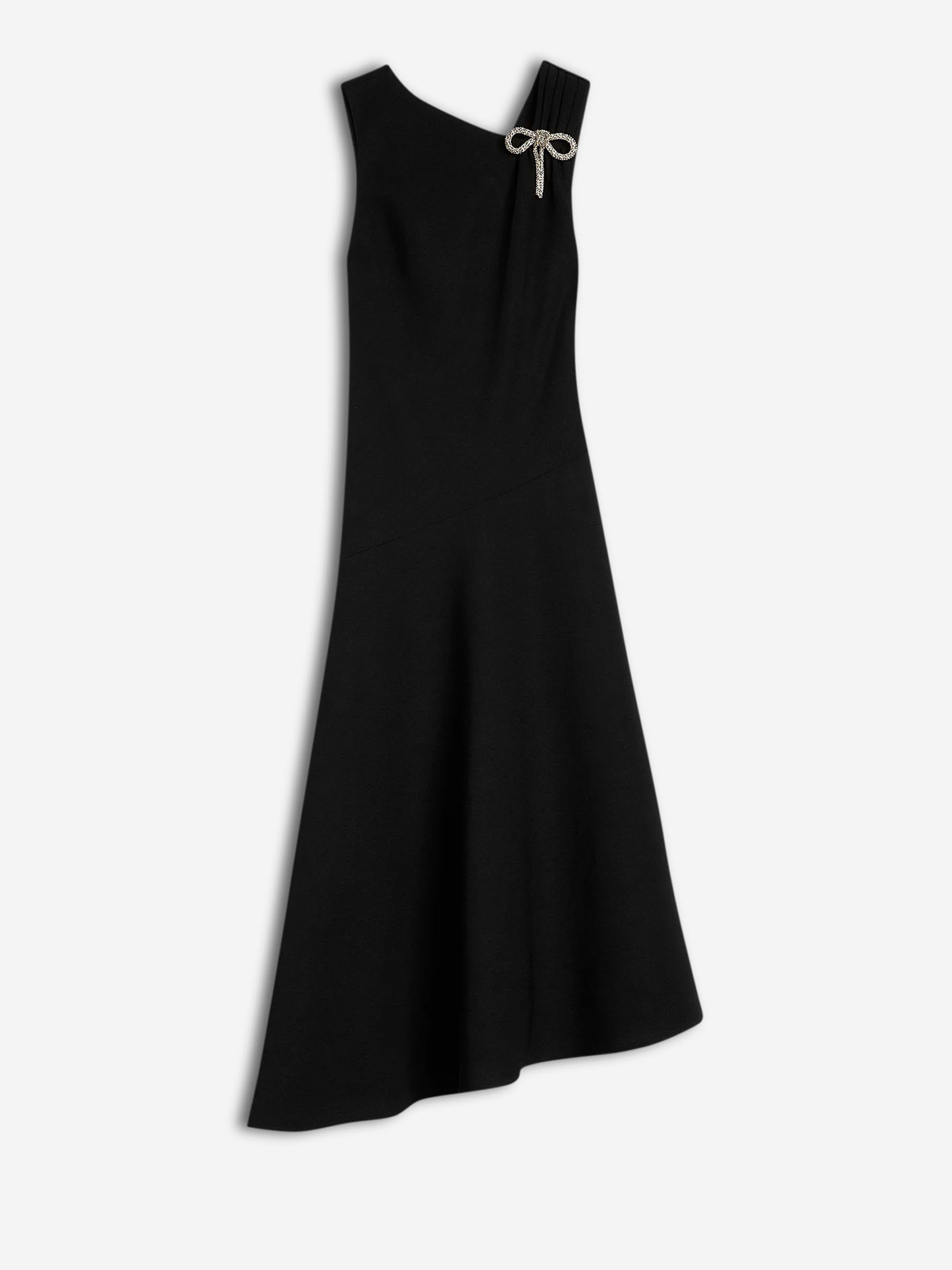 Jil Sander Mujer Barcelona Vestido Midi Envers color Negro sku 721-000752 01 - Foto 1
