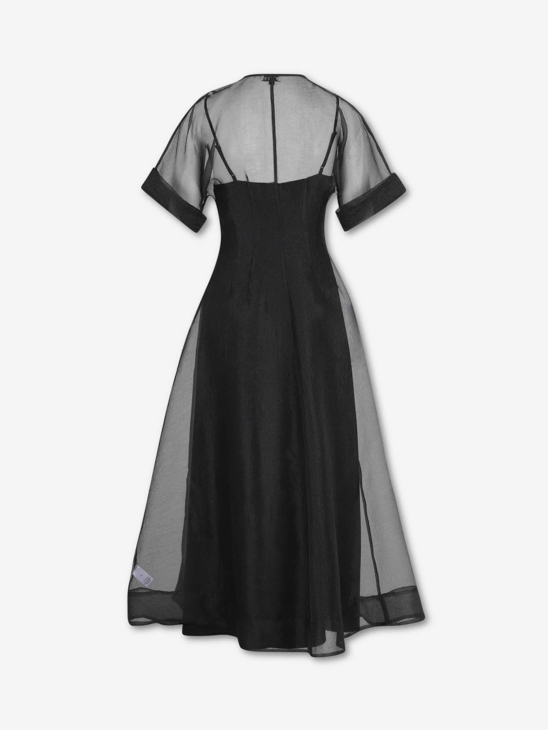 Staud Elle Midi Dress Mujer 721-000755 01 Staud Elle Midi Dress Mujer 721-000755 01