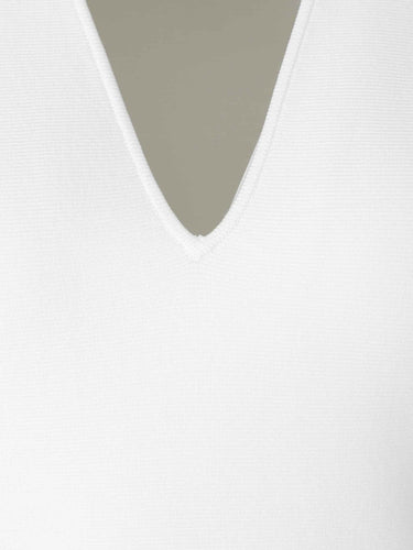 Roland Mouret Mujer Barcelona Vestido Midi Punto color Blanco sku 721-000758 01 - Foto 4
