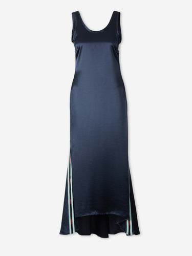 Off-White Mujer Barcelona Vestido Maxi Deportivo color Azul Marino sku 721-000761 01 - Foto 1